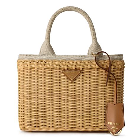 summer prada beach bag|prada wicker tote bag.